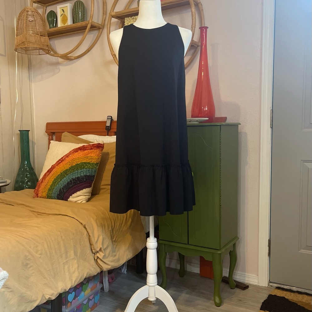 🖤 Banana Republic Black Mini Sundress Sleeveless